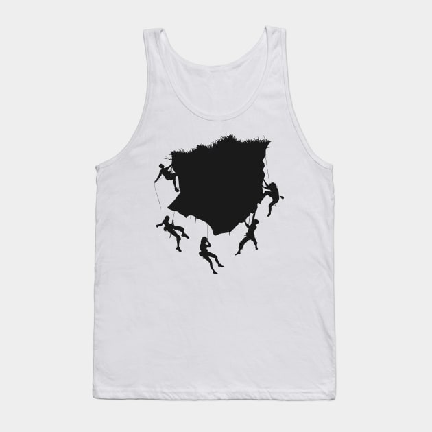 Climbing Mountain Tank Top by Mako Design 